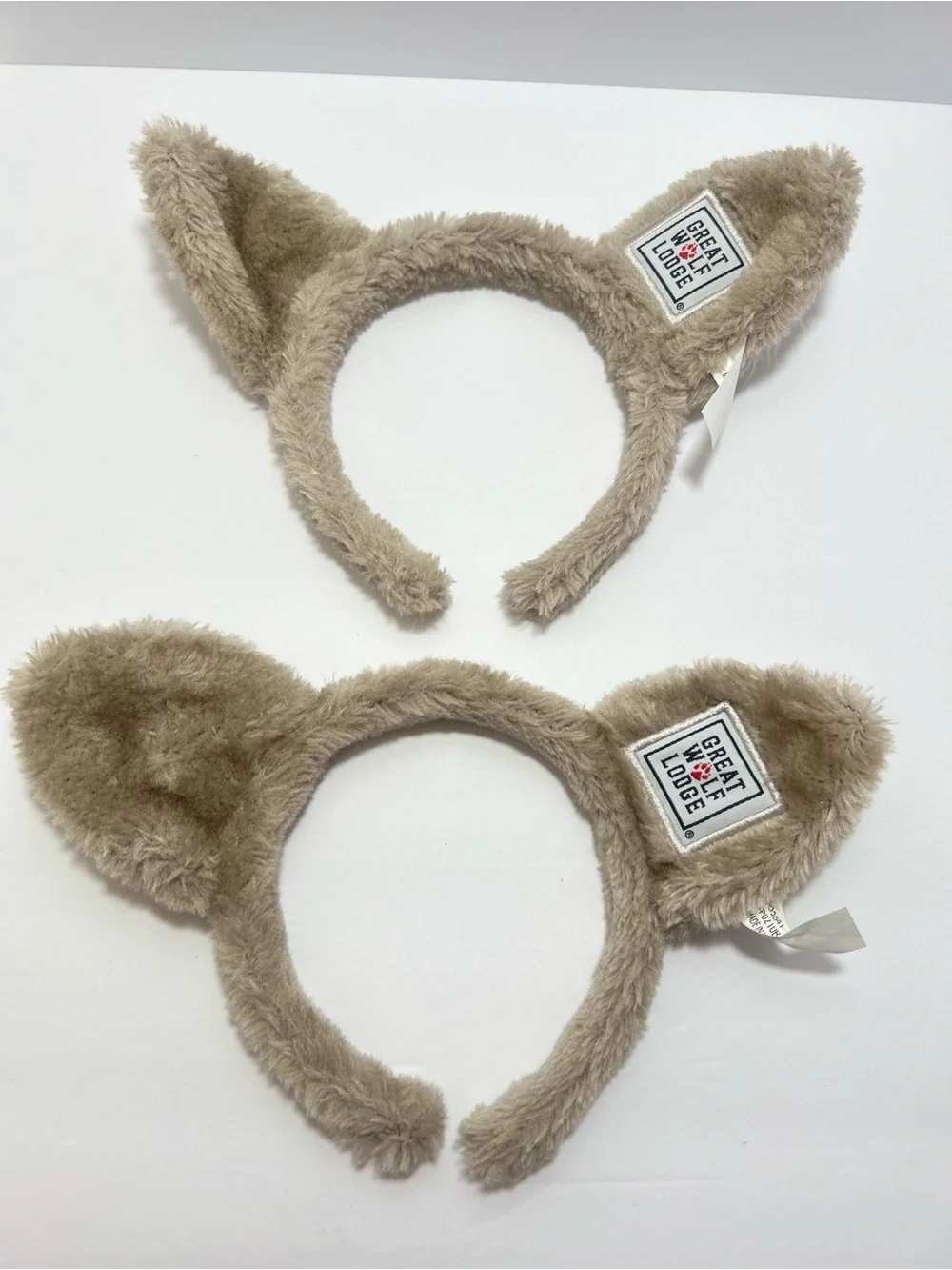 Great Wolf Lodge Ears Lot of 7 Headbands Gray Hat Party Cute Group Grey Wolves